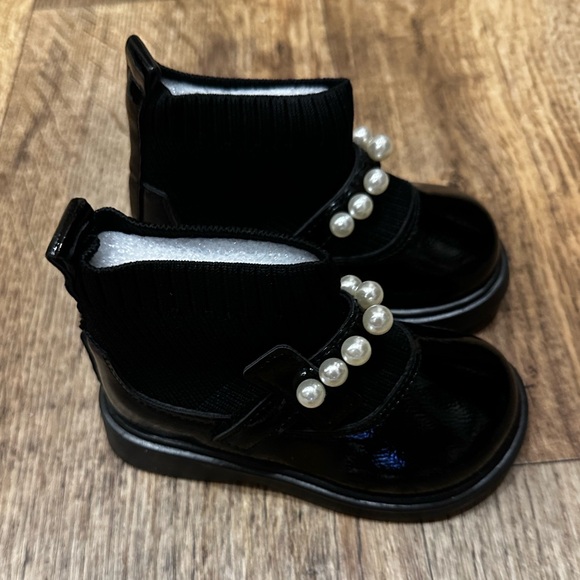 Other - Black & Pearl Shoes | Toddler Girl 10